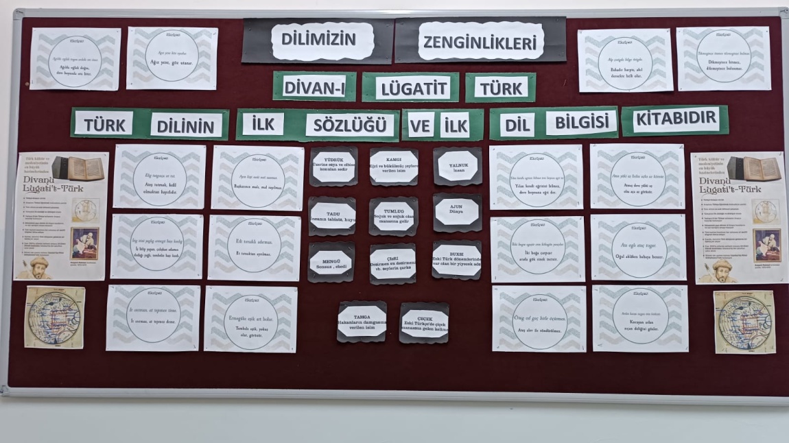 DİLİMİZ ZENGİNLİKLERİ PROJESİ : KUTADGU BİLİG- DİVAN-I LÜGAT-I TÜRK